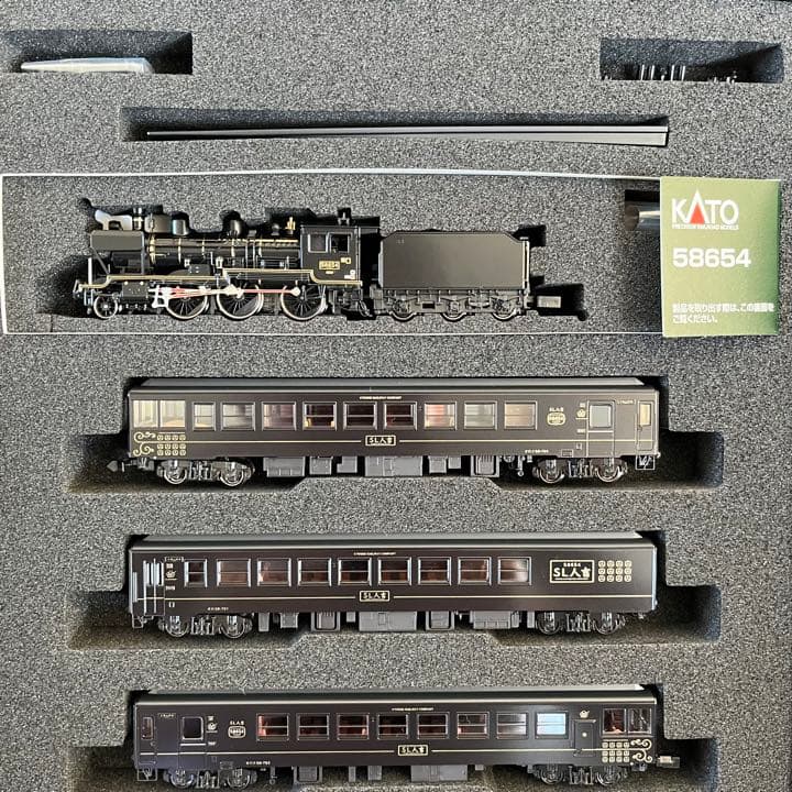 KATO 10-1727 特別企画品 58654＋50系 「SL人吉」4両セット