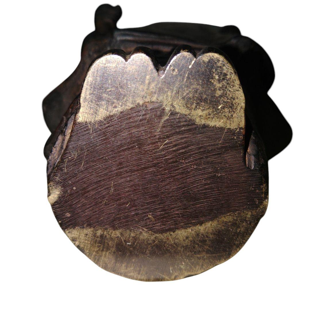 彫金家　樋口芳山　高砂銅製置物