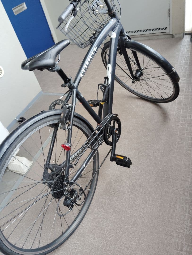 アサヒサイクル SX700A ツヤケシブラック メンテナンス良好