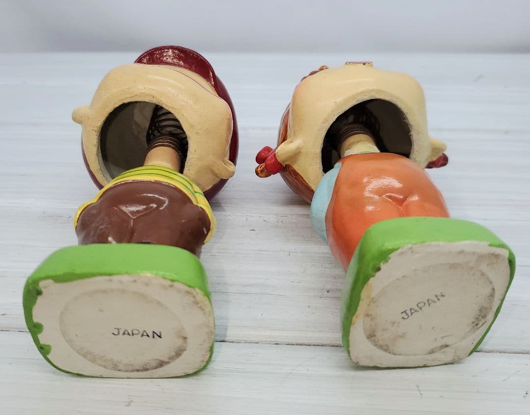 ペコちゃん　ポコちゃん　首振り　人形　レトロ　アンティーク　日本製