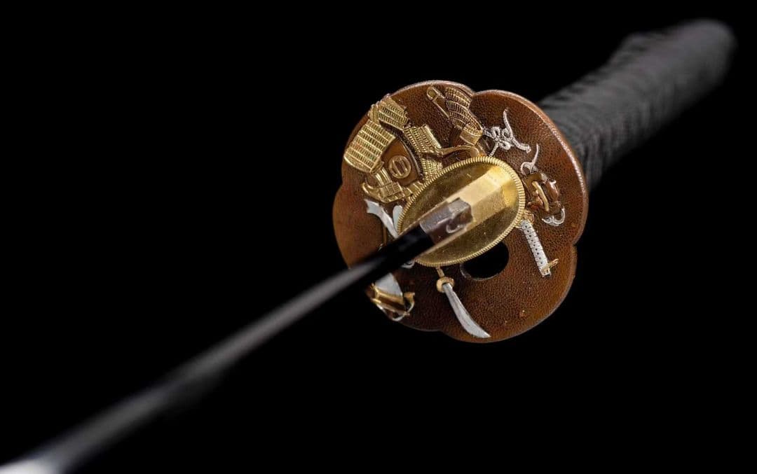 【三蔵】古兵器 刀装具 日本刀　模造刀 居合刀 武士道 鑑賞用 美術刀 贈り物