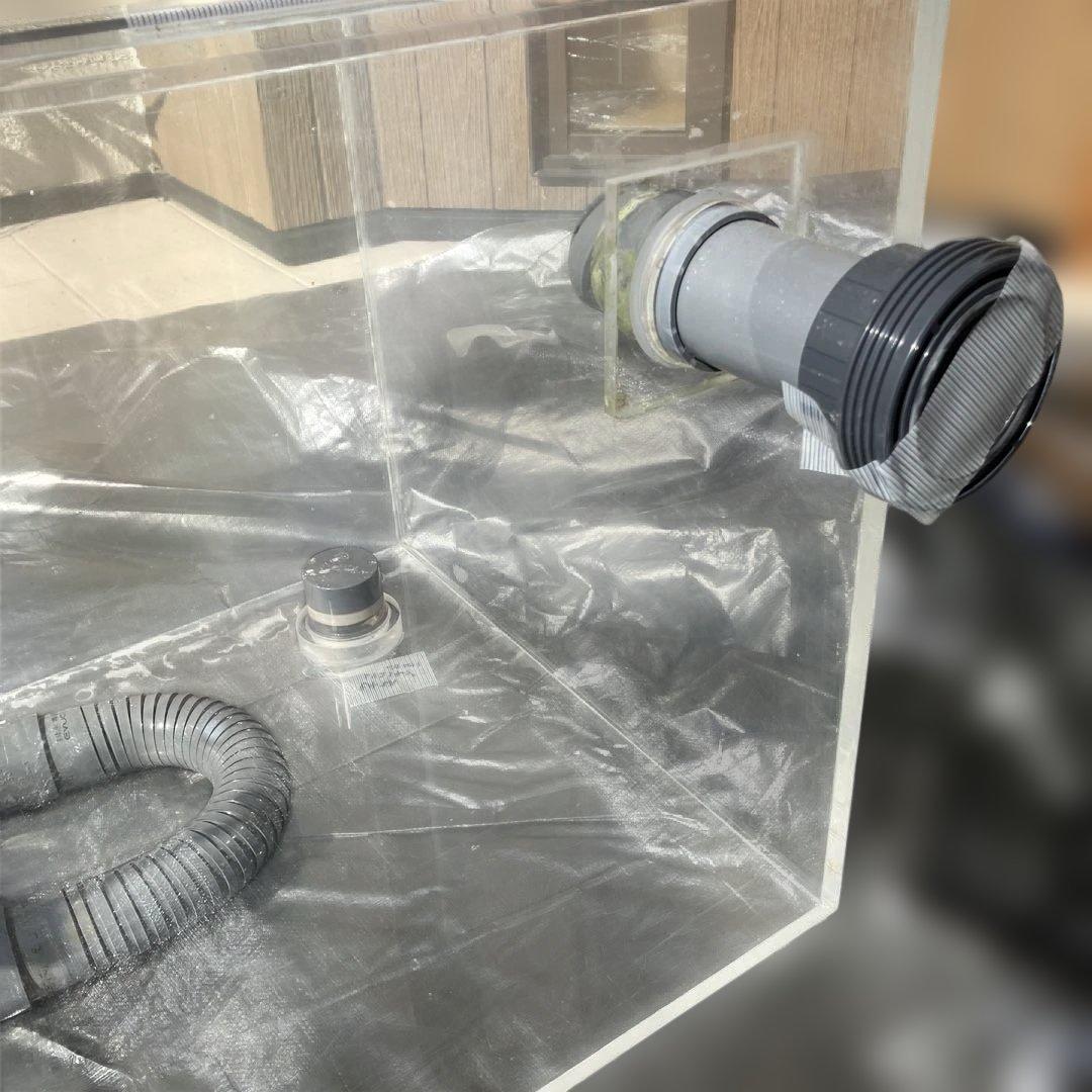 アクリル水槽 1200 サイドオーバーフロー　※発送不可