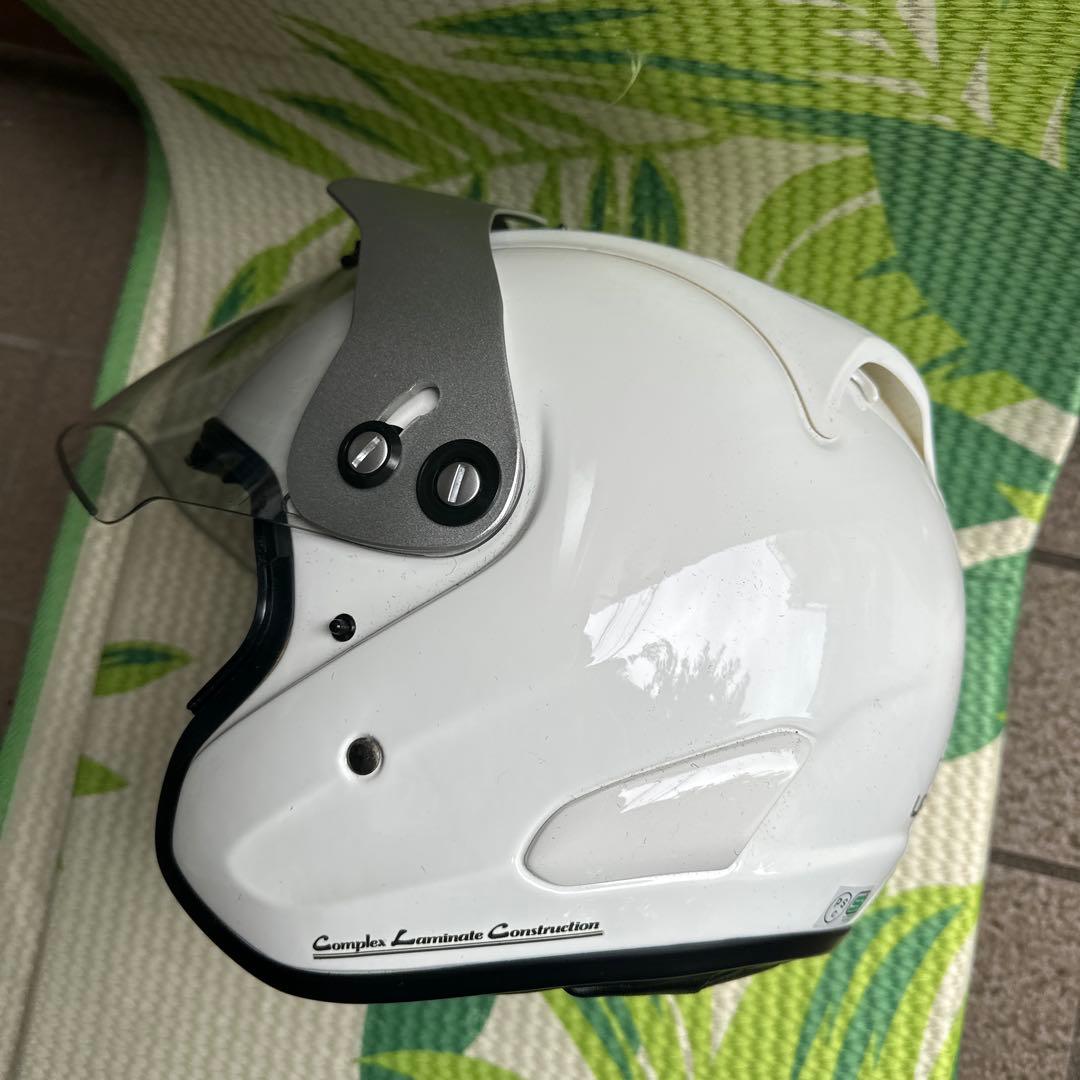 Arai ジェットヘルメット ホワイト 殆ど未使用品