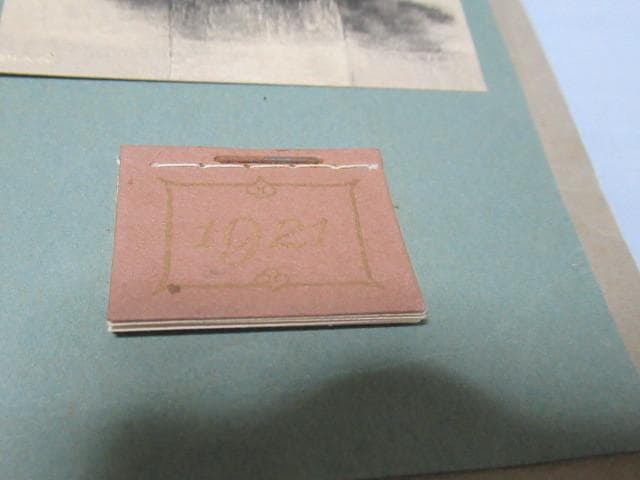 極美品 大正9年頃◆日本のお土産 大正時代 木版画 和紙 小さい掛け軸型 3点