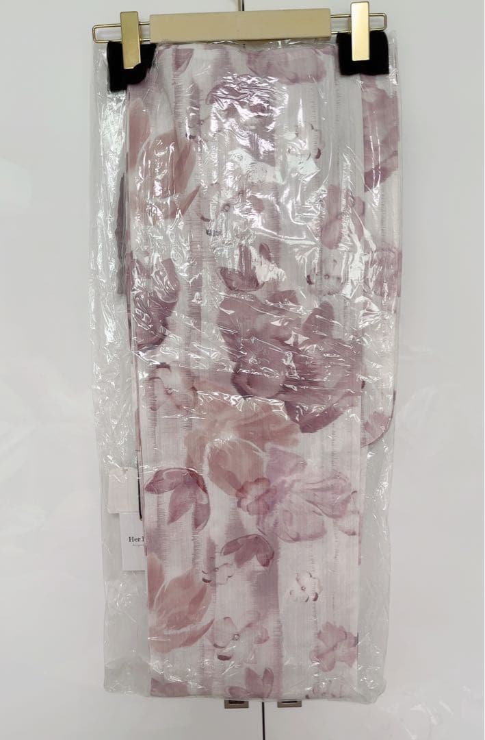 herlipto 花柄浴衣　帯セット