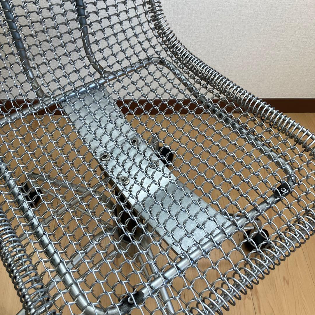 SPAIN インダストリアル ワイヤー メッシュ たチェア　昇降機能 椅子