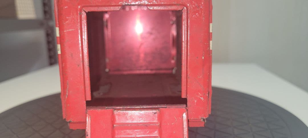 郵便配達車 レトロ ブリキ アンティーク ヴィンテージ、