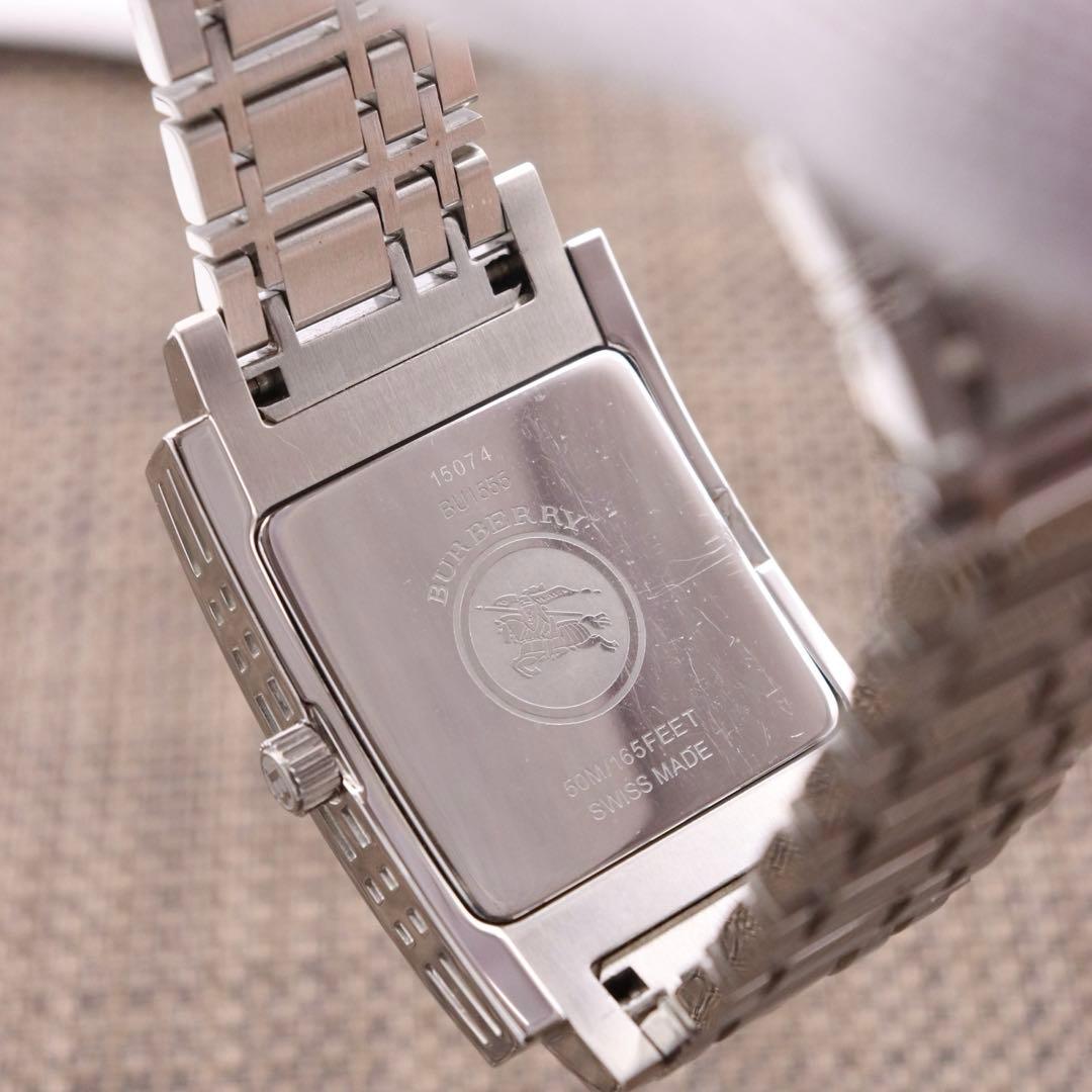 正規品【新品電池】BURBERRY ヘリテージ/BU1555 動作品 人気モデル