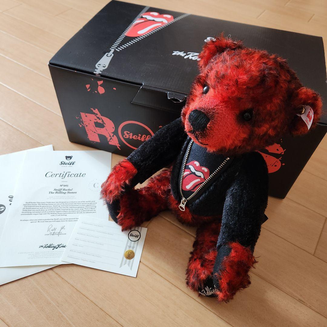 【世界限定】Steiff シュタイフ ロックス！ ローリングストーンズ