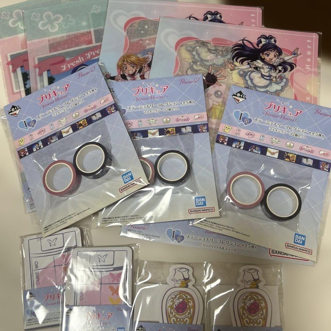 プリキュア　一番くじ　セミコンプ　a賞b賞　フィギュア付き　下位賞バラ売り可能