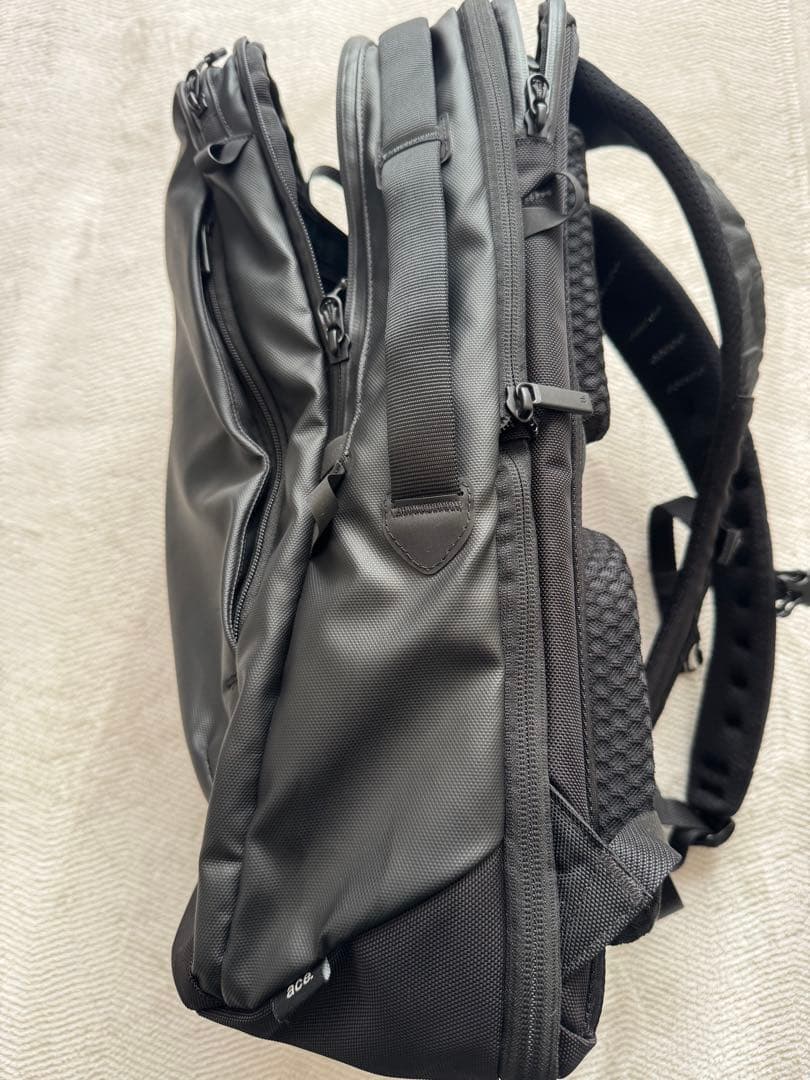【新品同様　ace.ビジネスリュック】ブラック ビジネスバッグ 中型
