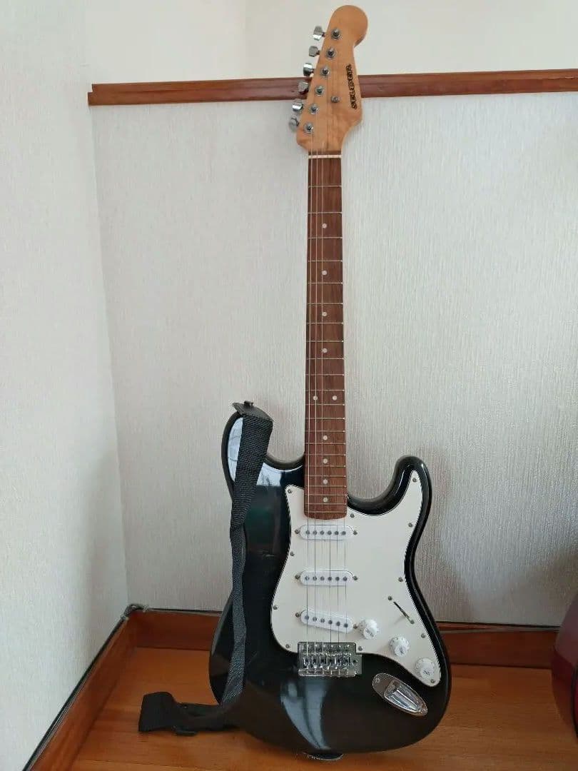 ジャンク出品　エレキ（SELDER ）とアンプ（photogenic）のセット