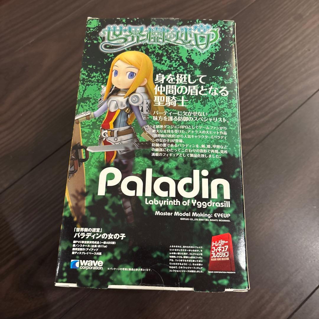 トレジャーフィギュアコレクション 世界樹の迷宮 パラディンの女の子 フィギュア