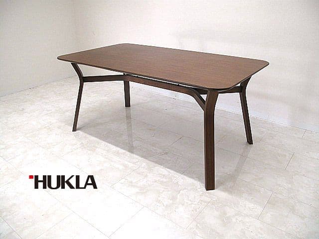 フクラ 「カフル」ウォールナット材ダイニングテーブル W160cm　約48万