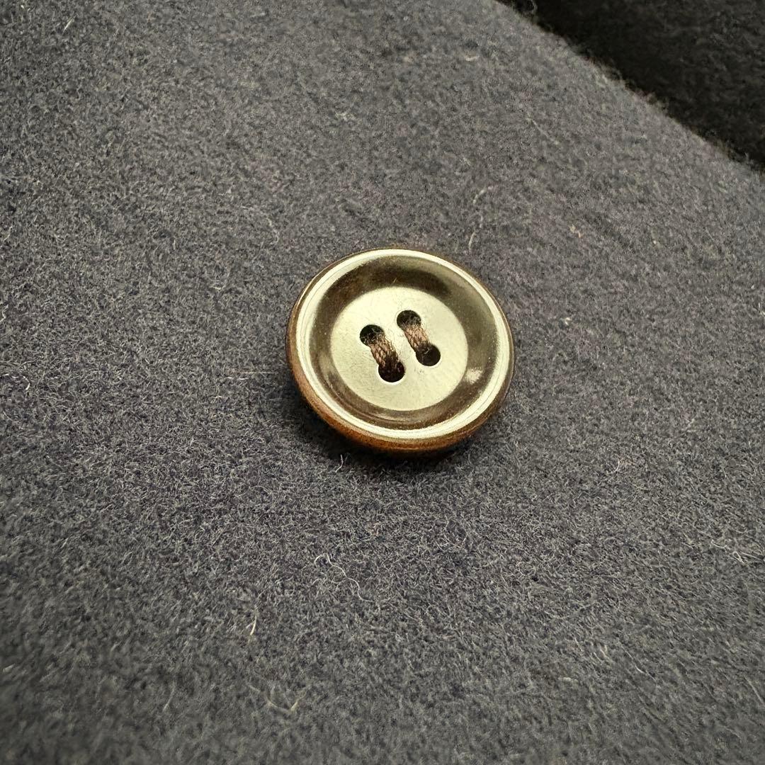 美品✨ ハンズオブクリエイション チェスターコート ネイビー F 日本製 ロング