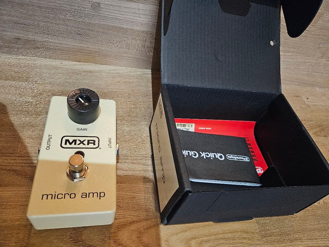 【美品】MXR micro amp ギターエフェクター