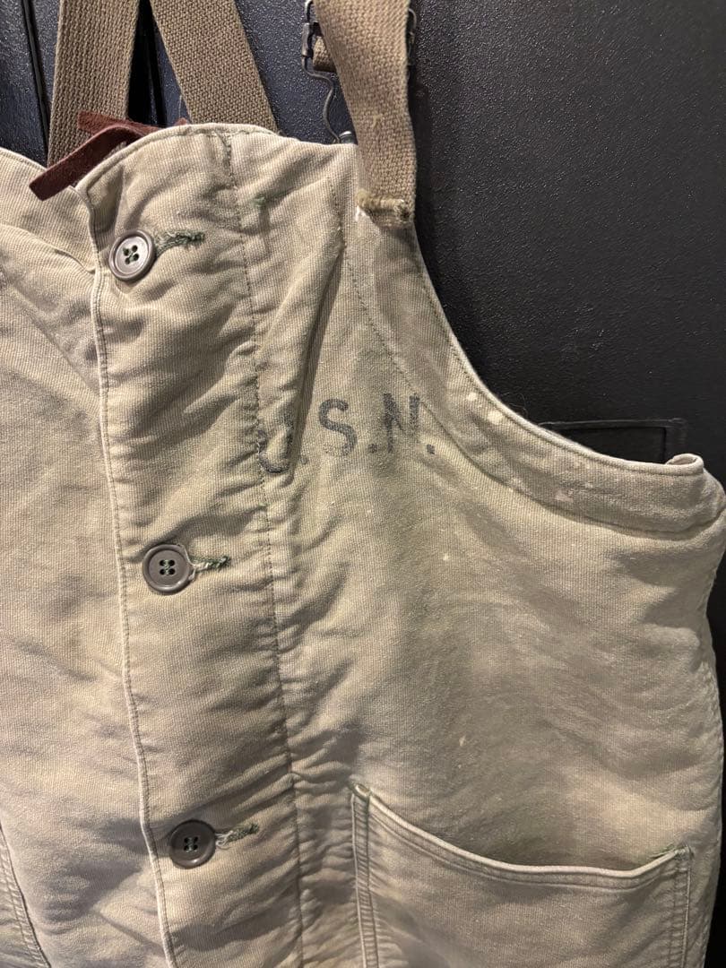 USN navy N1 デッキ パンツ ビンテージ 古着 米軍 海軍 実物