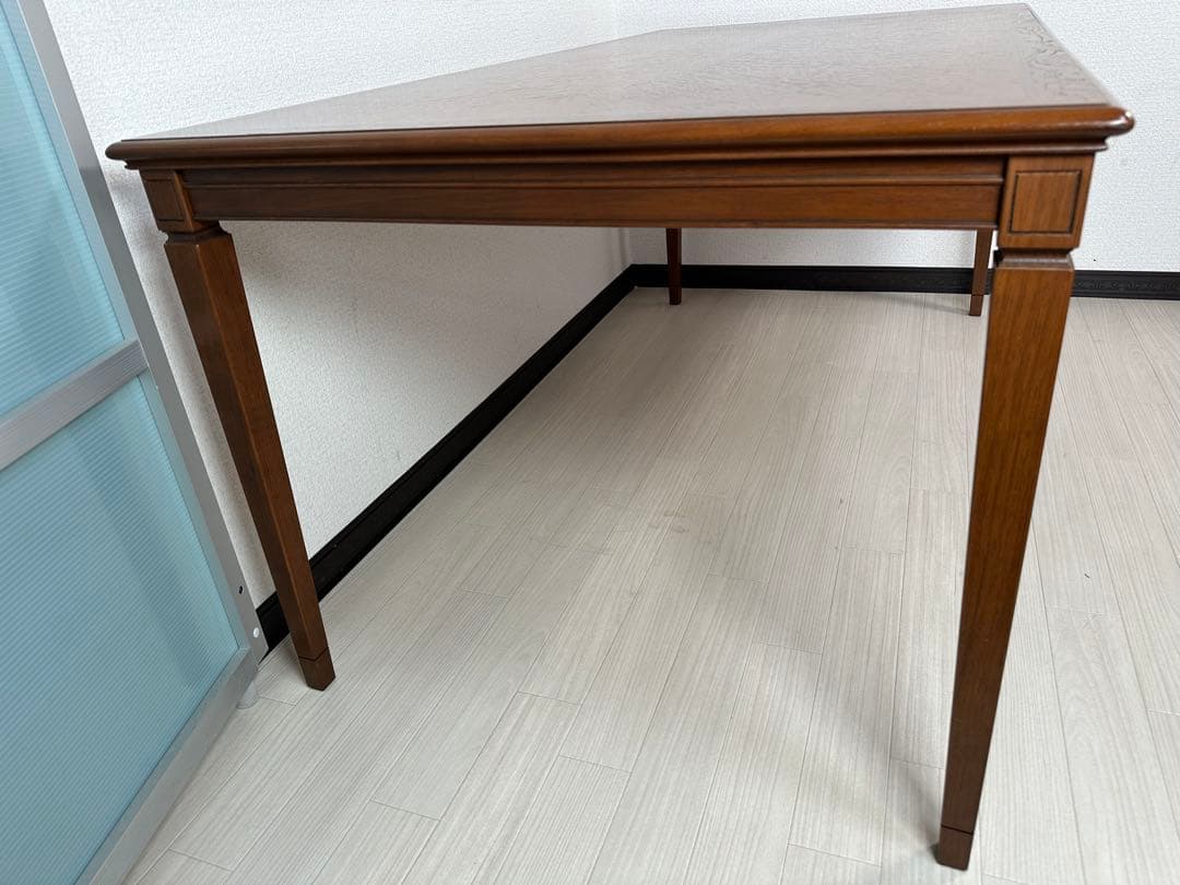 カンディハウス バートン ヒッコリー材 ダイニングテーブル 北欧　※i1※