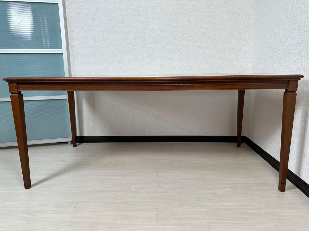 カンディハウス バートン ヒッコリー材 ダイニングテーブル 北欧　※i1※