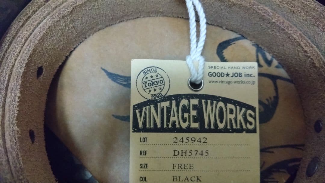 VINTAGE WORKS DH5745 BLACK　ヴィンテージワークス