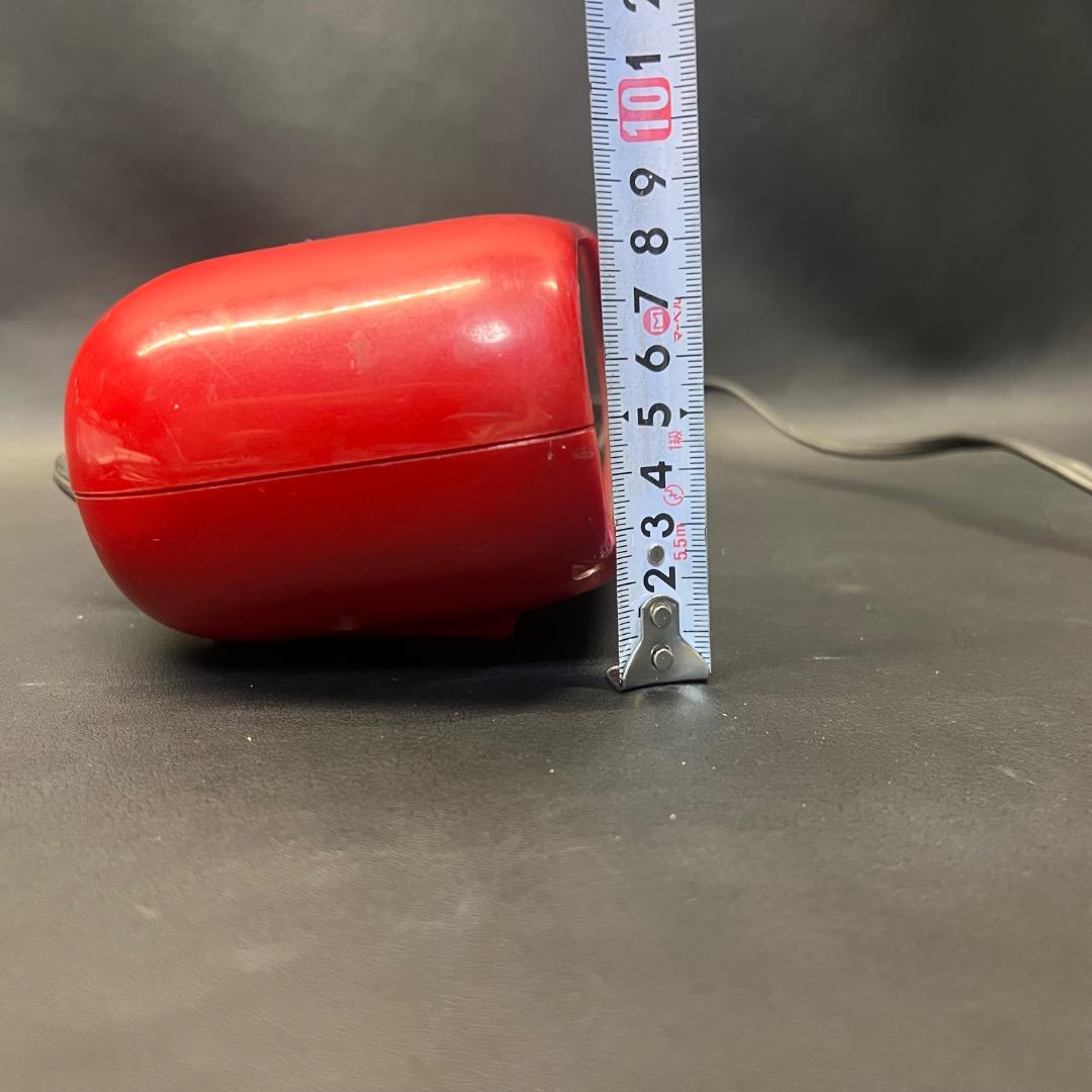 〇Nc左1067 昭和レトロ SEIKO パタパタ時計 DP665 レッド