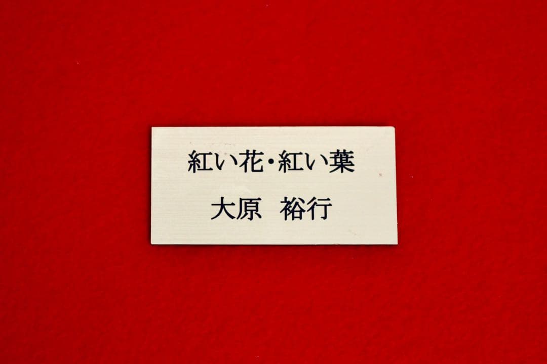 花乙女コレクション【大原裕行　紅い花・紅い葉】購入金額より60％お値引き！！