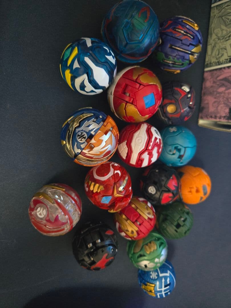 レア有り　爆丸 17体、カード、リングセット