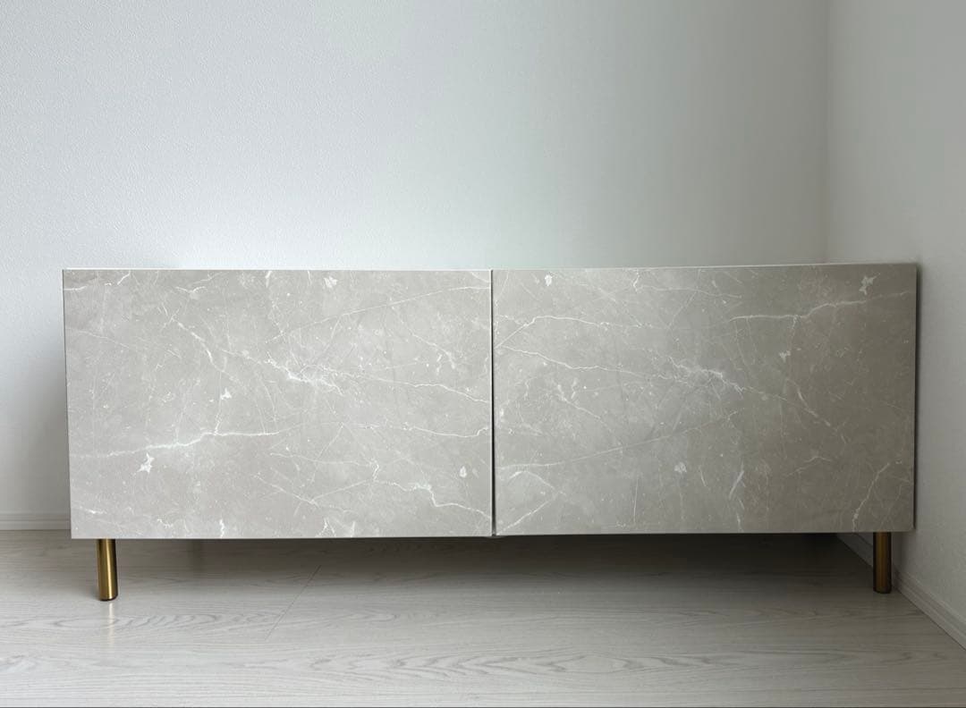 【それそら】IKEA ベストー　テレビ台　120x42x48 cm