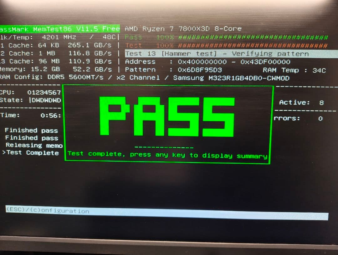 Samsung メモリ DDR5-5600 16GB(8GBx2) シルバー