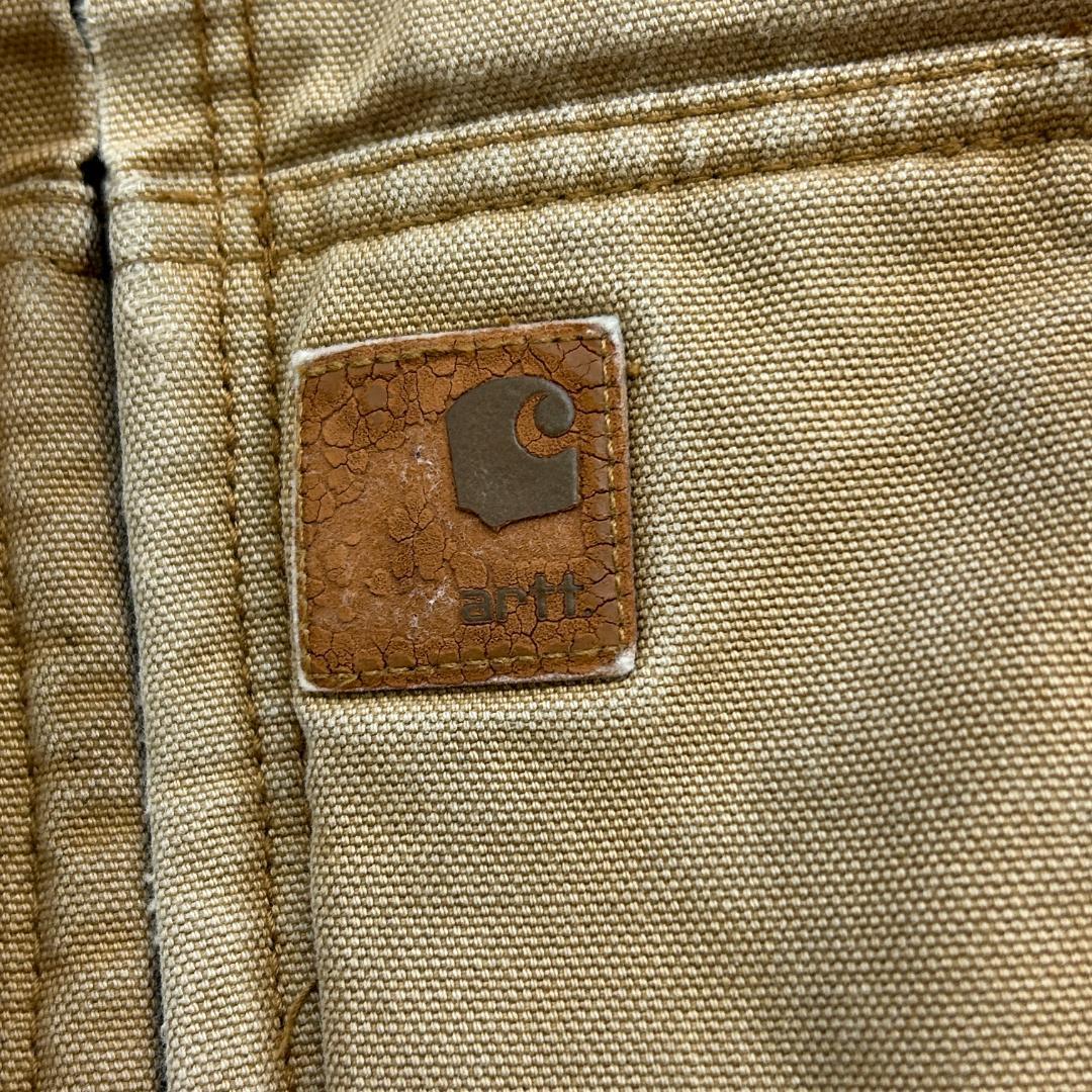 こ*し様 カーハート　雰囲気抜群　ダック　アクティブジャケット　古着　ライトブラ