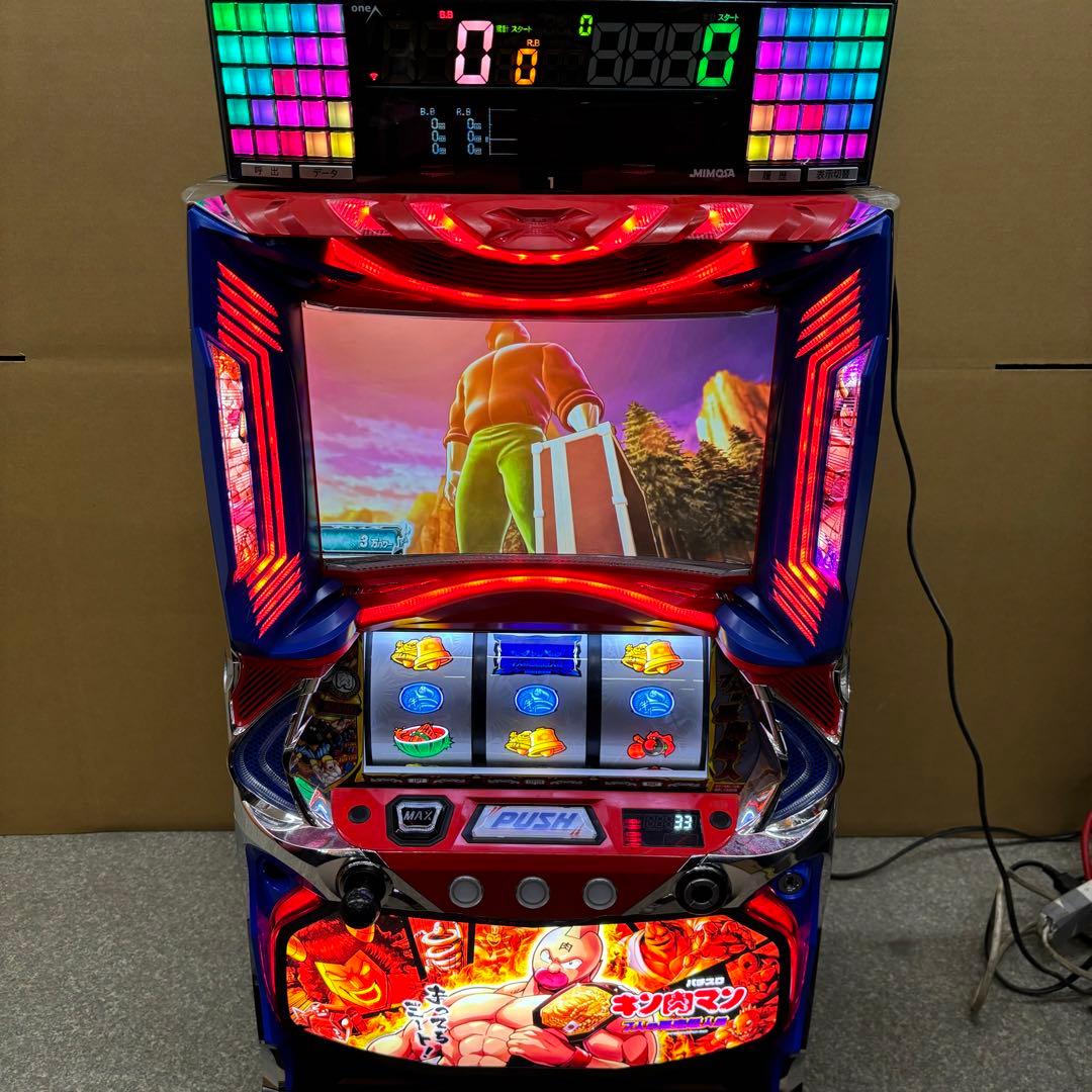 6号機 スマスロ キン肉マン 7人の悪魔超人編 実機 家庭用フルセット！