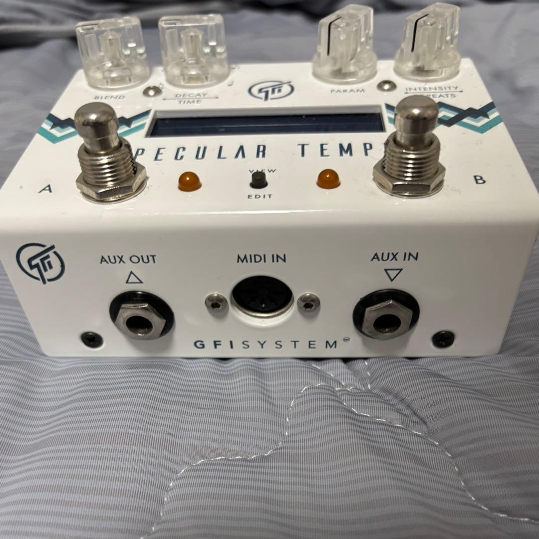 Specular Tempus GFI SYSTEM 2in1 リバーブディレイ