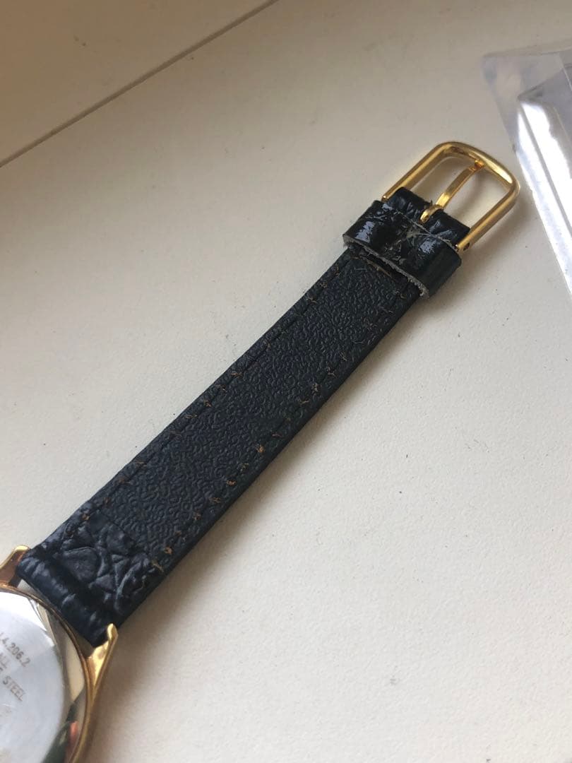 【美品】LONGINES ロンジン　スモセコ　電池新品　シルバー レザーベルト