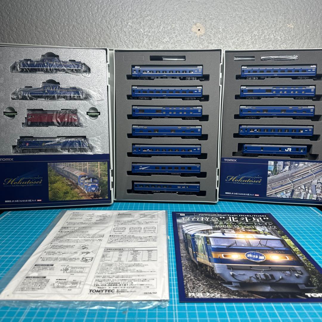 TOMIX JR24系「さよなら北斗星」セット限定品