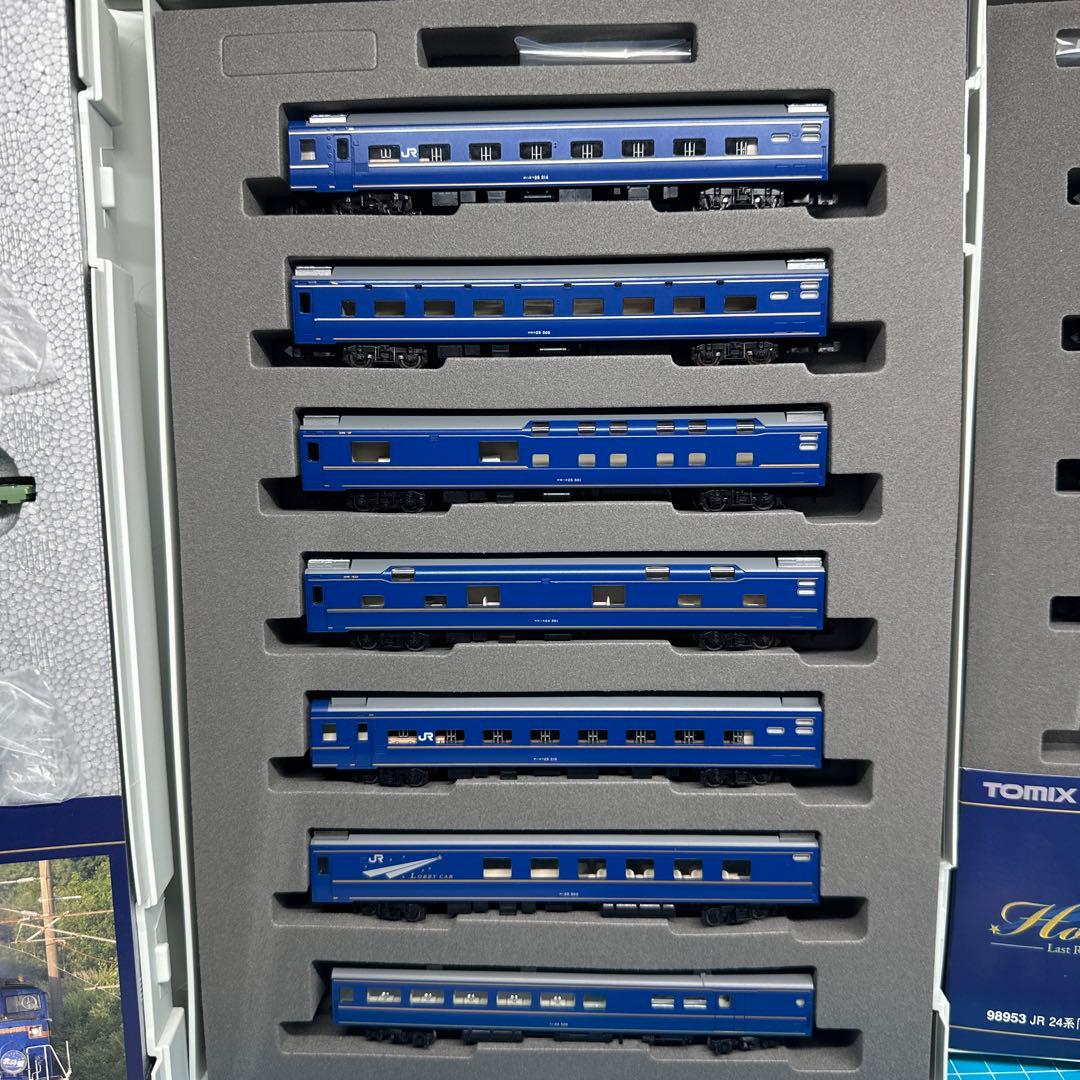 TOMIX JR24系「さよなら北斗星」セット限定品