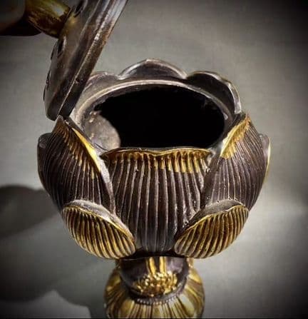 銅器 仏教 香炉 古美術 コレクション品 銅製 工芸品 彫刻装飾品置物