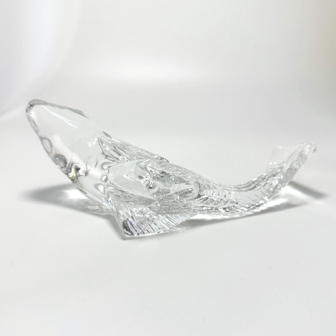 【バカラ】動物 鯉 置物 インテリア★美品★幸運/開運