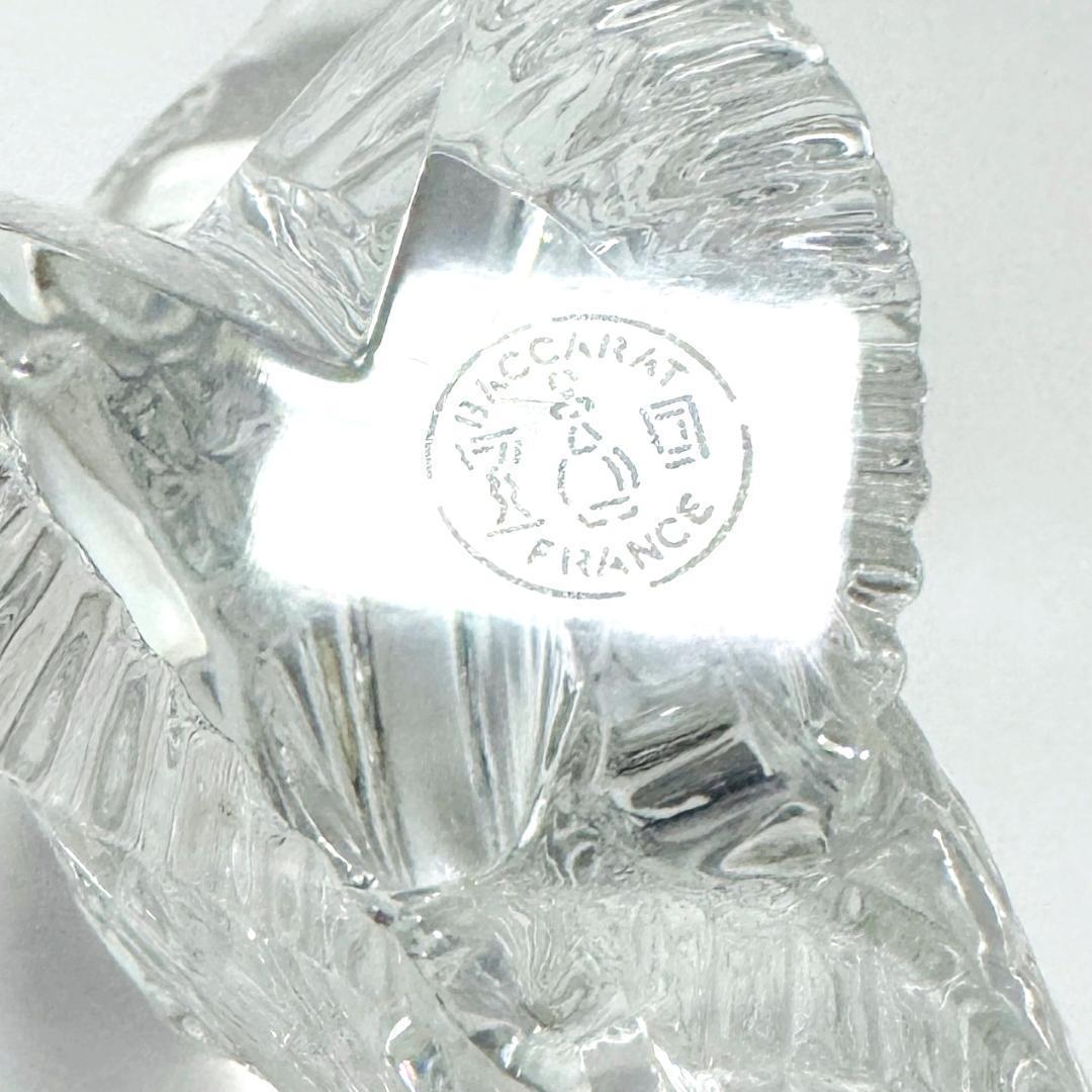 【バカラ】動物 鯉 置物 インテリア★美品★幸運/開運