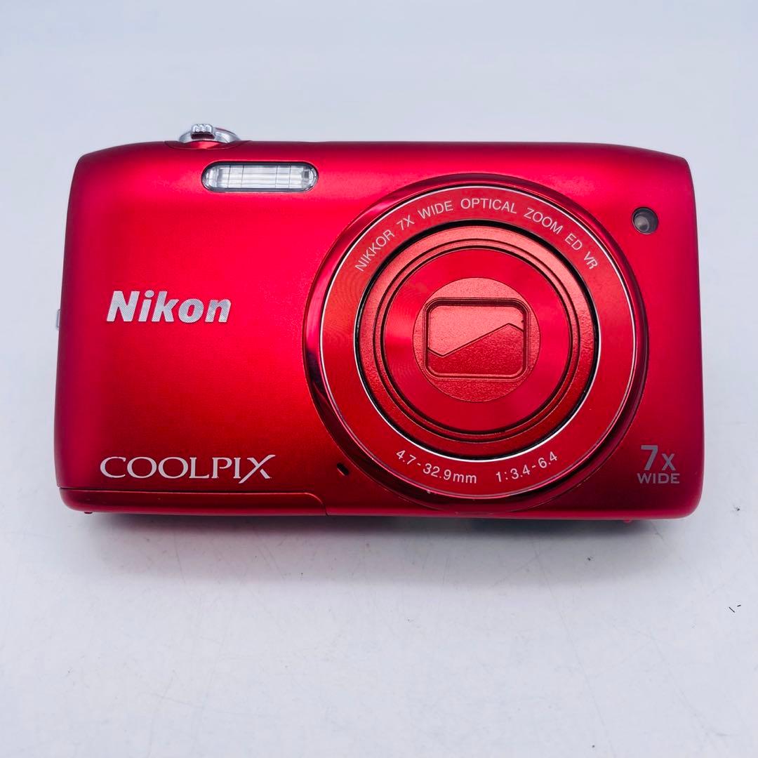 ★【美品動作確認済み】Nikon COOLPIX S3500