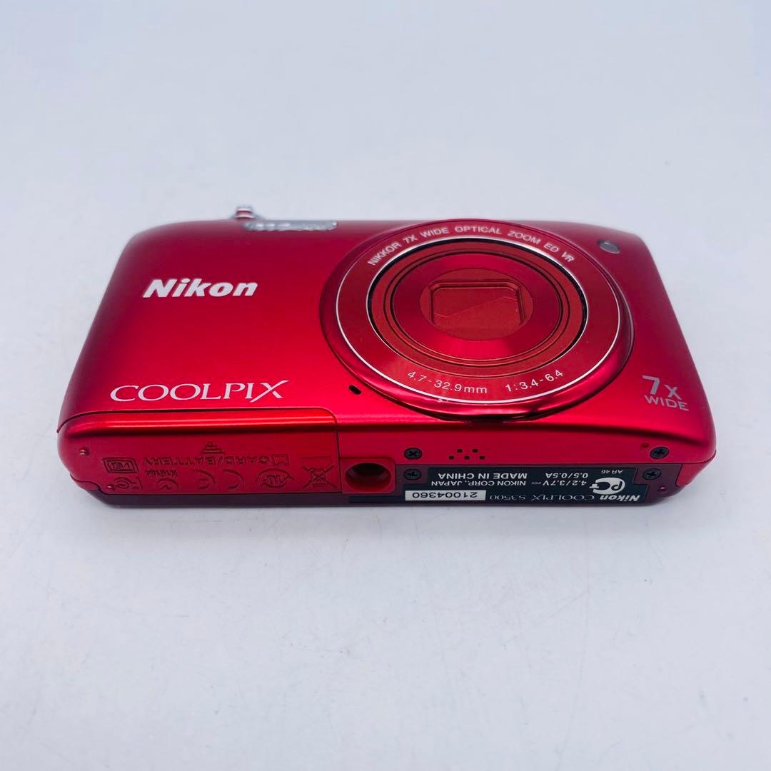 ★【美品動作確認済み】Nikon COOLPIX S3500