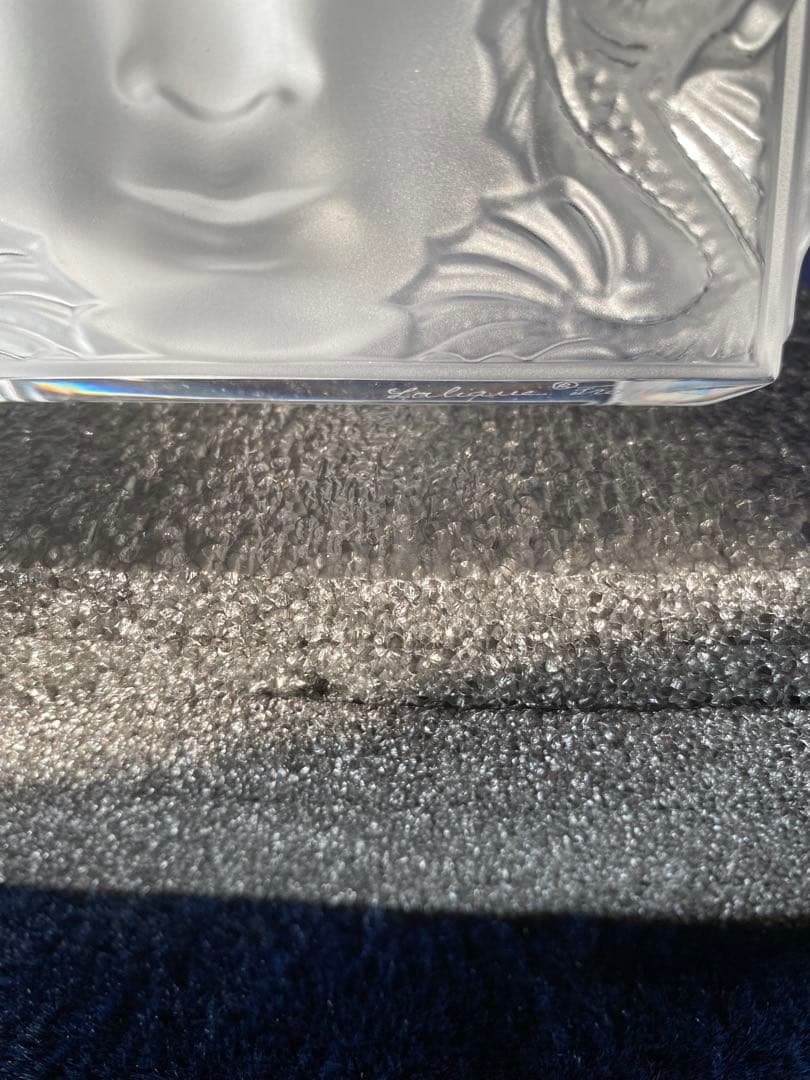 LALIQUE ラリック マスク ド ファム キャンドルホルダー 高島屋購入