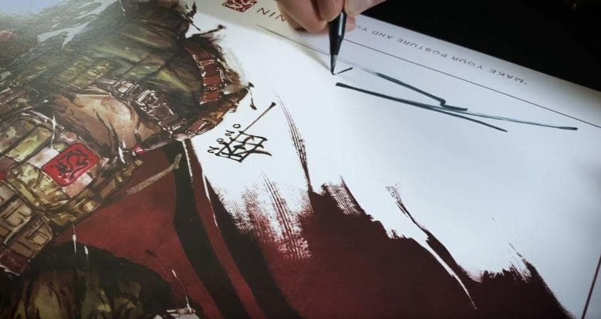 RONIN TACTICS　Wind- (風) プリント　サイン、シリアル番号付