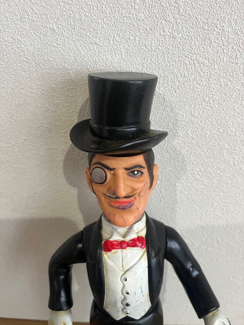 当時物 中嶋製作所 タイガーマスク ミスターX ソフビ 昭和レトロ 希少