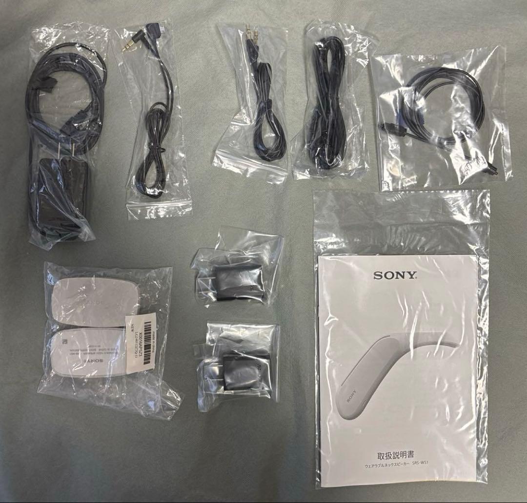 Sony ネックスピーカー SRS-WS1