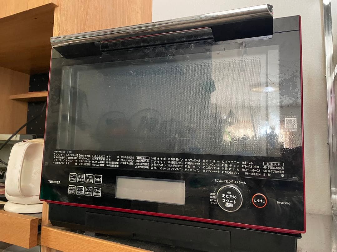 【不具合あり】TOSHIBA オーブンレンジ コンパクトER-VD3000