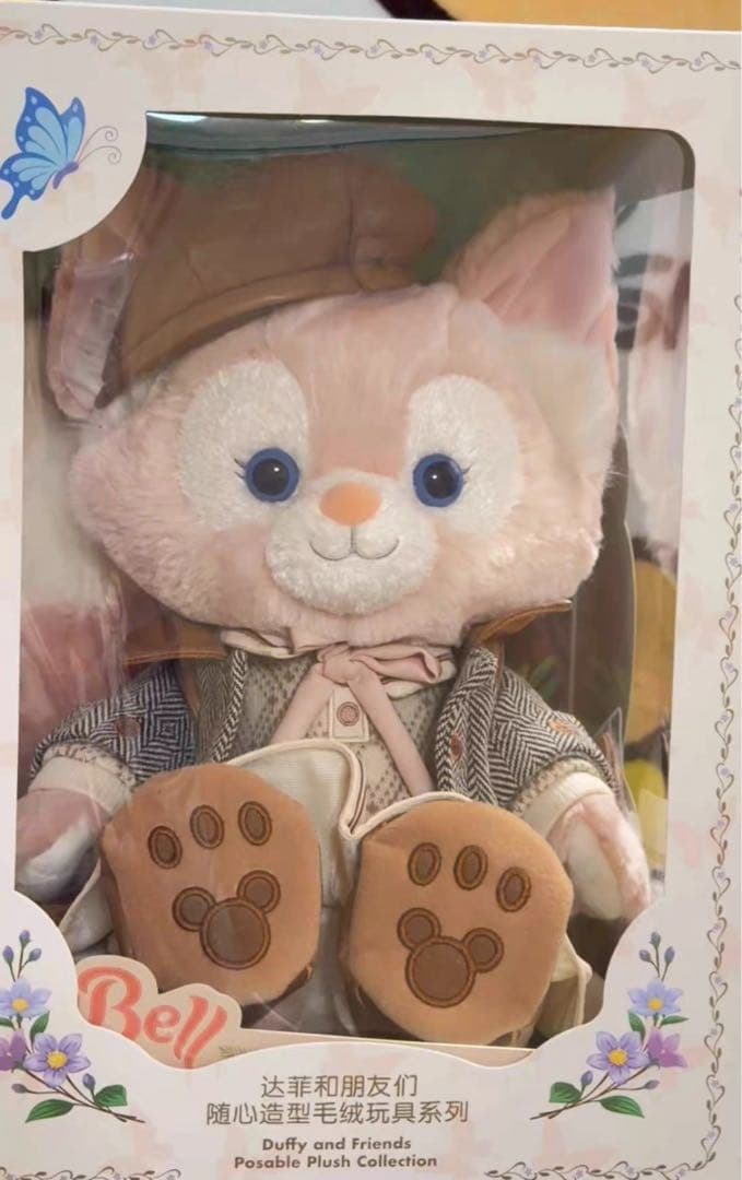 セール❣️写真子発送❣️上海ディズニースクールリーナベルトイスケルトン付きぬいぐるみ