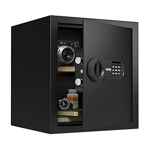 新品未開封RPNB 金庫 家庭用 小型 電子金庫 保管庫 防犯セーフ デジタルキ