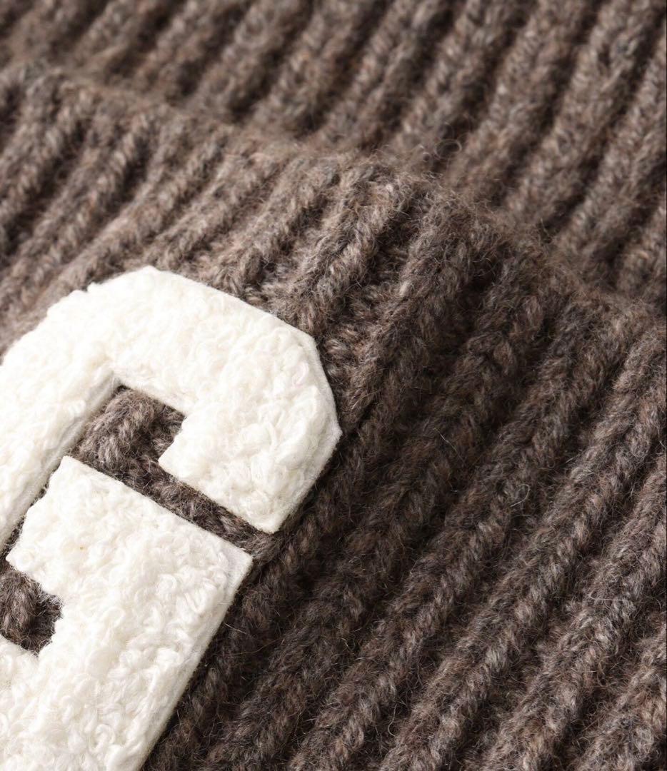 アパルトモン GOOD GRIEF PATCHED KNIT BEANIE