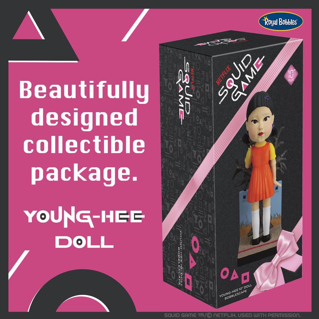 イカゲーム ヨンヒ人形 Squid Game Doll フィギュア 約10インチ