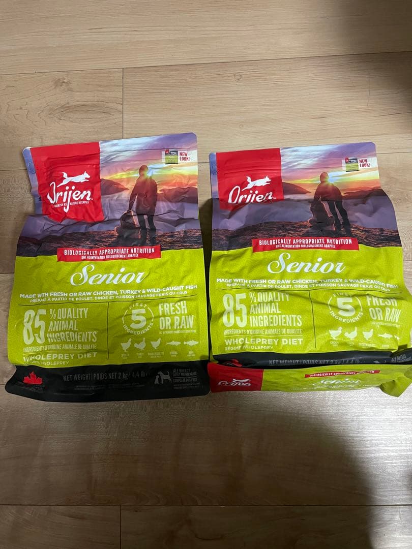 カナダ産 オリジン シニア 2kg 2袋